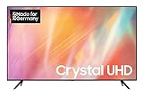 Samsung Crystal UHD 4K TV 75 Zoll (GU75AU7179UXZG), HDR, Q-Symphony, Boundless screen [2021], Schwarz