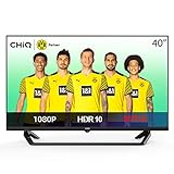 CHiQ 40 Zoll LED TV (100 cm), Full HD, Smart TV, HDR10,Netflix,YouTube, Video,Dolby Audio,Screen Cast,Triple Tuner