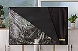 Python TV-Cover - 28' bis 32' - wetterfeste Schutzhülle für TV und Monitor | Indoor/Outdoor | 78x48cm - schwarz